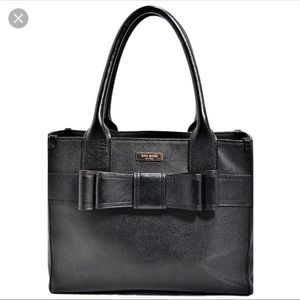 NWT Kate Spade Black Villabella Tote with Bow